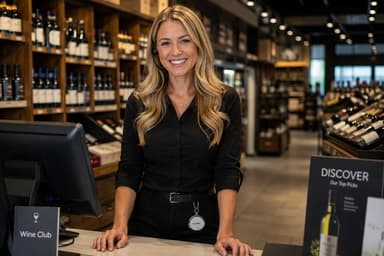 Gabby, Watches the customer